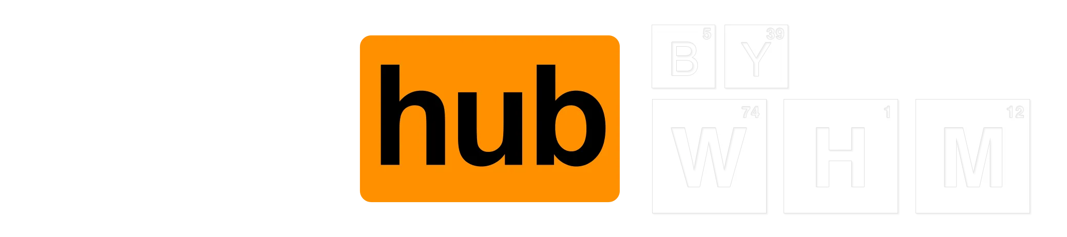 DrugHub Market official logo with White House Market heritage emblem, orange branding
